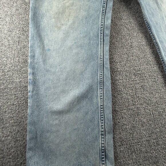 VTG Levi's Blue Jeans Men Light Wash Denim Cotton Jeans Loose Baggy ACTL 31.5X30 - Picture 4 of 16